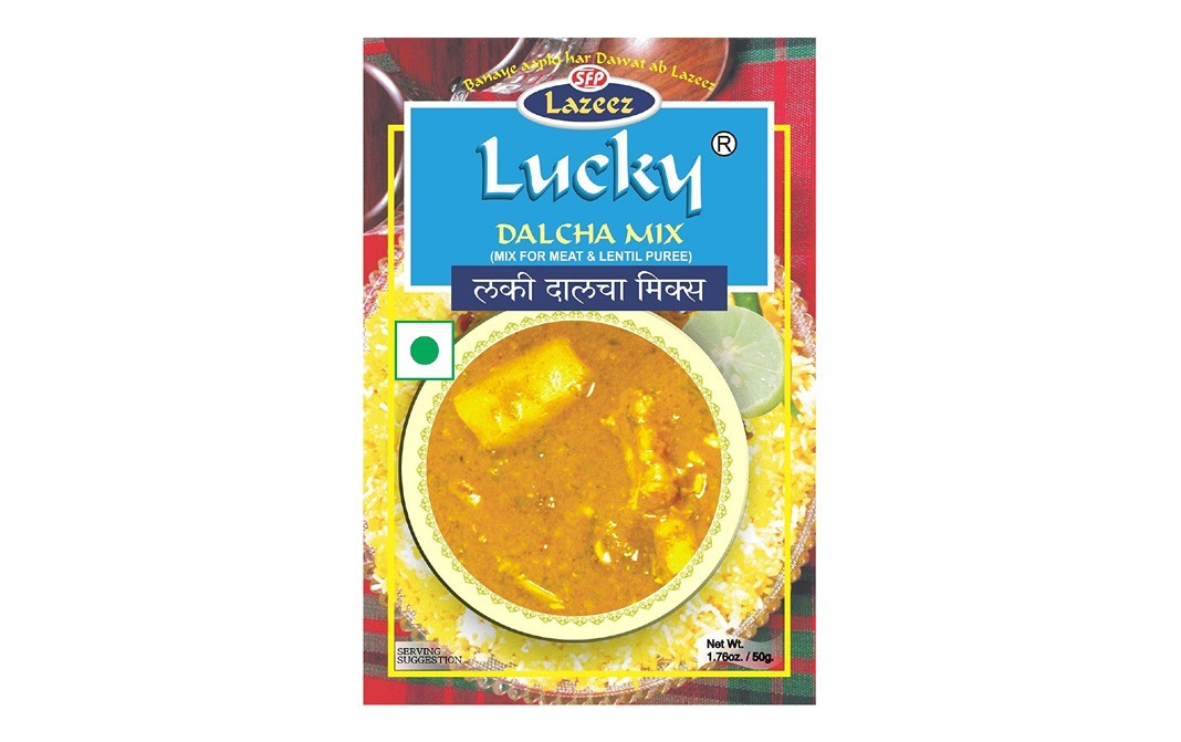 Lucky Dalcha Mix (Mix For Meat & Lentil Puree)   Box  50 grams